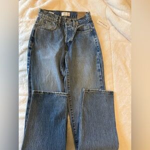 PacSun Stretch Medium Indigo Dad Jeans